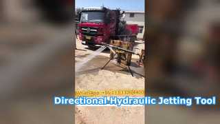 Hydraulic Jetting Tool Test Directional Drilling
